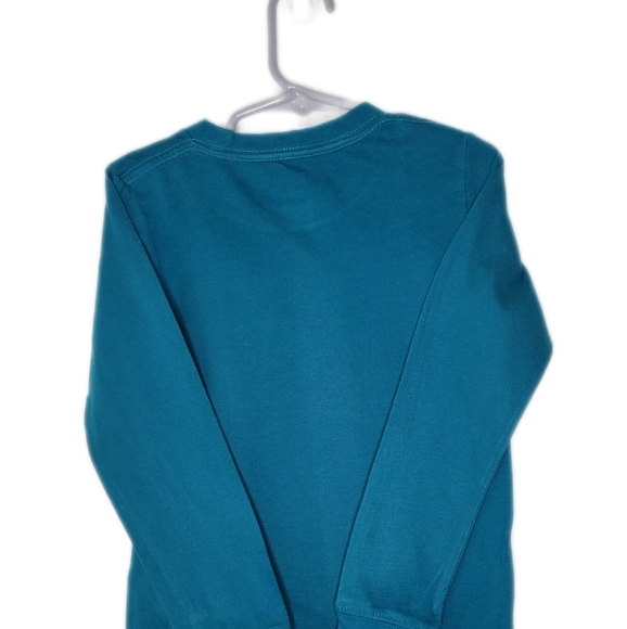 Nike long sleeve t-shirt, blue gree, size 4-5 yrs - Picture 2 of 2